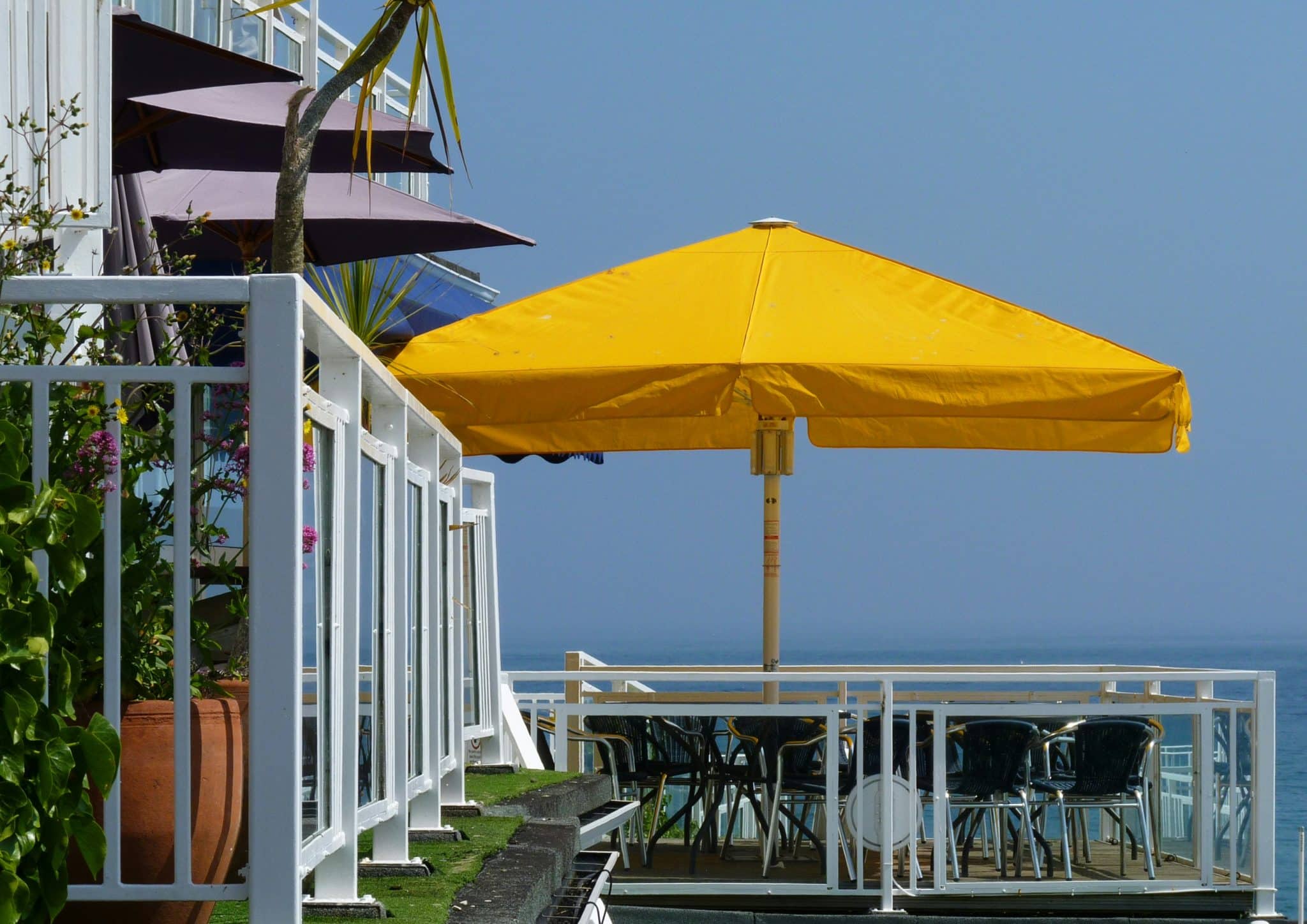 beachfront restaurant