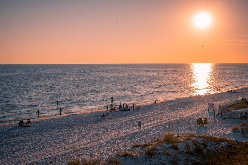 sunset beach